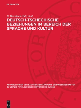 Abbildung von Fischer / Havránek | Deutsch-tschechische Beziehungen im Bereich der Sprache und Kultur | 1. Auflage | 1965 | beck-shop.de