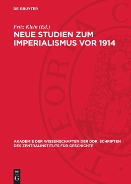 Abbildung von Klein | Neue Studien zum Imperialismus vor 1914 | 1. Auflage | 1980 | beck-shop.de