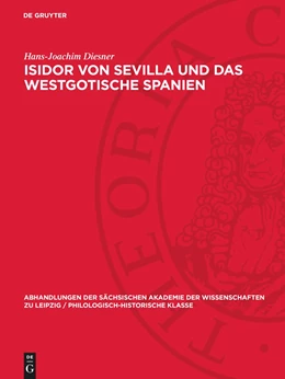 Abbildung von Diesner | Isidor von Sevilla und das westgotische Spanien | 1. Auflage | 1977 | beck-shop.de