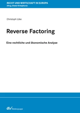 Abbildung von Lüke | Reverse Factoring | 1. Auflage | 2022 | beck-shop.de
