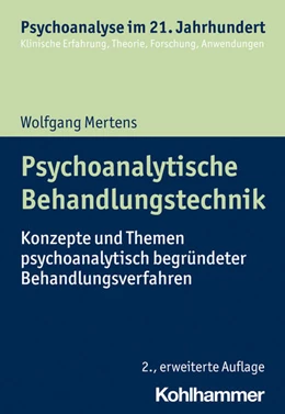 Abbildung von Mertens | Psychoanalytische Behandlungstechnik | 2. Auflage | 2022 | beck-shop.de