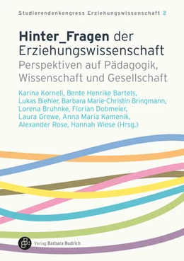 Abbildung von Korneli / Bartels | Hinter_Fragen der Erziehungswissenschaft | 1. Auflage | 2022 | beck-shop.de