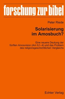 Abbildung von Riede | Solarisierung im Amosbuch? | 1. Auflage | 2023 | beck-shop.de