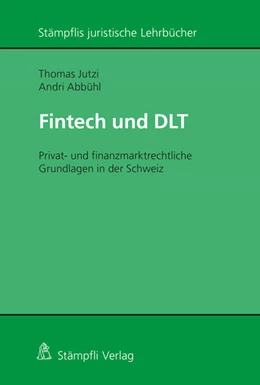 Abbildung von Jutzi / Abbühl | Fintech und DLT | 1. Auflage | 2023 | beck-shop.de