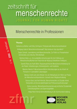 Abbildung von Krennerich / Binder | Menschenrechte in Professionen | 1. Auflage | 2022 | beck-shop.de