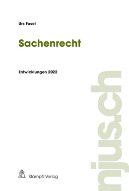 Abbildung von Fasel | Sachenrecht | 1. Auflage | 2023 | beck-shop.de