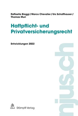 Abbildung von Biaggi / Chevalier | Haftpflicht- und Privatversicherungsrecht | 1. Auflage | 2023 | beck-shop.de