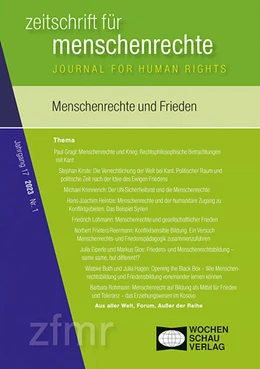 Abbildung von Krennerich / Binder | Menschenrechte und Frieden | 1. Auflage | 2023 | beck-shop.de