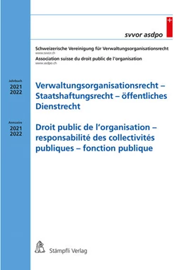 Abbildung von Universität Freiburg | Verwaltungsorganisationsrecht - Staatshaftungsrecht - öffentliches Dienstrecht Droit public de l'organisation - responsabilité des collectivités publiques - fonction publique | 1. Auflage | 2023 | beck-shop.de