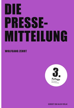 Abbildung von Zehrt | Die Pressemitteilung | 3. Auflage | 2023 | beck-shop.de