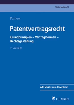 Abbildung von Baumhoff / Hauck | Patentvertragsrecht | 7. Auflage | 2023 | beck-shop.de