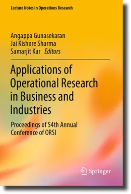 Abbildung von Gunasekaran / Sharma | Applications of Operational Research in Business and Industries | 1. Auflage | 2024 | beck-shop.de