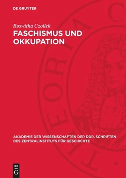 Abbildung von Czollek | Faschismus und Okkupation | 1. Auflage | 1974 | beck-shop.de