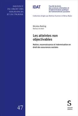 Abbildung von Reding | Les atteintes non objectivables | 1. Auflage | 2024 | 47 | beck-shop.de