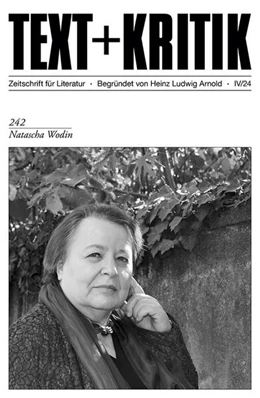 Abbildung von Blum-Barth | TEXT + KRITIK 242 - Natascha Wodin | 1. Auflage | 2024 | beck-shop.de