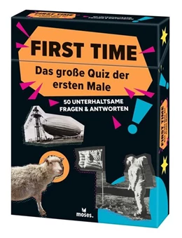 Abbildung von Berger / Schumacher | First Time - Das große Quiz der ersten Male | 1. Auflage | 2024 | beck-shop.de