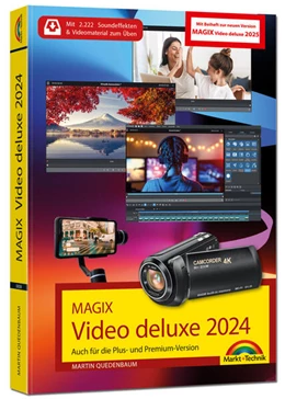 Abbildung von Quedenbaum | MAGIX Video deluxe 2024 / 2025 - Das Buch zur Software. Die besten Tipps und Tricks: | 1. Auflage | 2024 | beck-shop.de