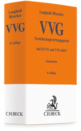 Abbildung von Langheid / Rixecker | Versicherungsvertragsgesetz: VVG | 8. Auflage | 2025 | beck-shop.de