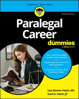 Abbildung von Hatch | Paralegal Career for Dummies | 3. Auflage | 2024 | beck-shop.de
