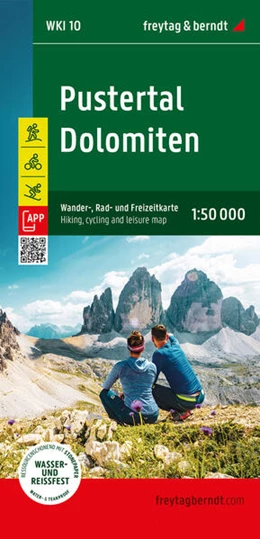 Abbildung von Freytag & Berndt | Pustertal - Dolomiten, Wander-, Rad- und Freizeitkarte 1:50.000, freytag & berndt, WKI 10 | 1. Auflage | 2025 | beck-shop.de