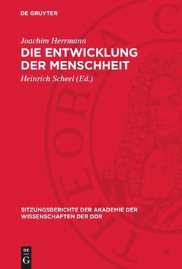 Abbildung von Herrmann / Scheel | Die Entwicklung der Menschheit | 1. Auflage | 1974 | beck-shop.de