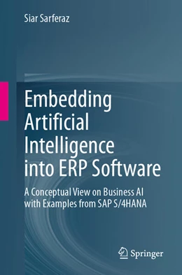 Abbildung von Sarferaz | Embedding Artificial Intelligence into ERP Software | 1. Auflage | 2024 | beck-shop.de
