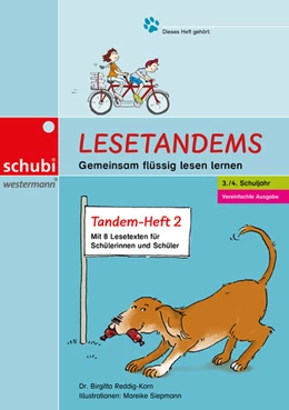 Abbildung von Reddig-Korn | Lesetandems - Gemeinsam flüssig lesen lernen. Vereinfachte Ausgabe, Tandemheft 2 (3./4. Schuljahr) | 1. Auflage | 2023 | beck-shop.de