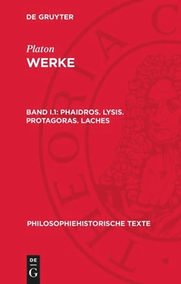 Abbildung von Platon | Phaidros. Lysis. Protagoras. Laches | 1. Auflage | 1984 | beck-shop.de