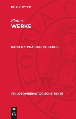 Abbildung von Platon | Phaidon, Philebos | 1. Auflage | 1987 | beck-shop.de