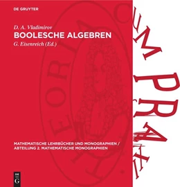 Abbildung von Vladimirov / Eisenreich | Boolesche Algebren | 1. Auflage | 1972 | 29 | beck-shop.de