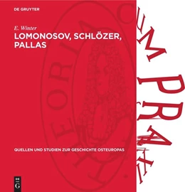 Abbildung von Winter | Lomonosov, Schlözer, Pallas | 1. Auflage | 1962 | 12 | beck-shop.de