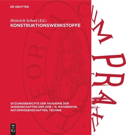 Abbildung von Scheel | Konstruktionswerkstoffe | 1. Auflage | 1975 | 1975,3 | beck-shop.de