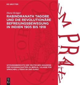 Abbildung von Krüger | Rabindranath Tagore und die revolutionäre Befreiungsbewegung in Indien 1905 bis 1918 | 1. Auflage | 1964 | 1964,2 | beck-shop.de