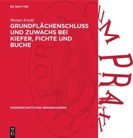 Abbildung von Erteld | Grundflächenschluß und Zuwachs bei Kiefer, Fichte und Buche | 1. Auflage | 1957 | 21 | beck-shop.de