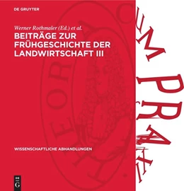 Abbildung von Rothmaler / Padberg | Beiträge zur Frühgeschichte der Landwirtschaft III | 1. Auflage | 1957 | 24 | beck-shop.de