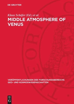 Abbildung von Schäfer / Spänkuch | Middle Atmosphere of Venus | 1. Auflage | 1990 | 18 | beck-shop.de