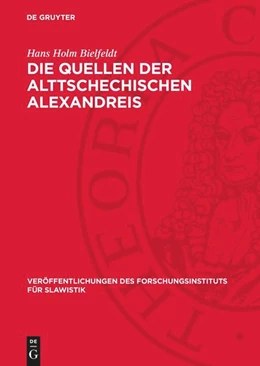 Abbildung von Bielfeldt | Die Quellen der Alttschechischen Alexandreis | 1. Auflage | 1951 | 1 | beck-shop.de