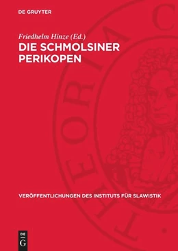 Abbildung von Hinze | Die Schmolsiner Perikopen | 1. Auflage | 1967 | 41 | beck-shop.de