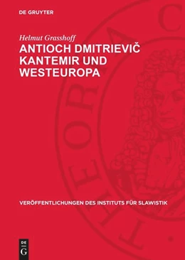 Abbildung von Grasshoff | Antioch Dmitrievic Kantemir und Westeuropa | 1. Auflage | 1966 | 35 | beck-shop.de