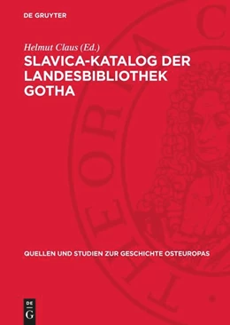 Abbildung von Claus | Slavica-Katalog der Landesbibliothek Gotha | 1. Auflage | 1961 | 10 | beck-shop.de