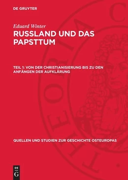 Abbildung von Winter | Von der Christianisierung bis zu den Anfängen der Aufklärung | 1. Auflage | 1960 | beck-shop.de