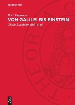 Abbildung von Kuznecov / Buchheim | Von Galilei bis Einstein | 1. Auflage | 1970 | beck-shop.de