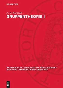 Abbildung von Kurosch | Gruppentheorie I | 1. Auflage | 1970 | 3 | beck-shop.de