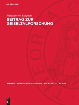 Abbildung von Raupach | Beitrag zur Geiseltalforschung | 1. Auflage | 1948 | 214 | beck-shop.de
