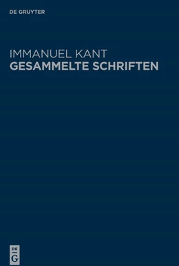 Abbildung von Kant / Berlin-Brandenburgische Akademie der Wissenschaften | Der Streit der Facultäten in drey Abschnitten | Anthropologie in pragmatischer Hinsicht | 2. Auflage | 2026 | beck-shop.de