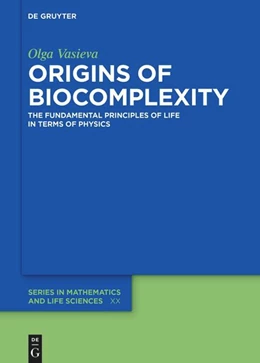 Abbildung von Vasieva | Origins of Biocomplexity | 1. Auflage | 2025 | 12 | beck-shop.de