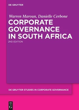 Abbildung von Maroun / Cerbone | Corporate Governance in South Africa | 2. Auflage | 2024 | 2 | beck-shop.de