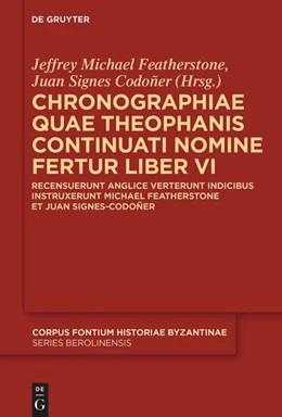 Abbildung von Featherstone / Signes Codoñer | Chronographiae quae Theophanis Continuati nomine fertur Liber VI | 1. Auflage | 2025 | 58 | beck-shop.de