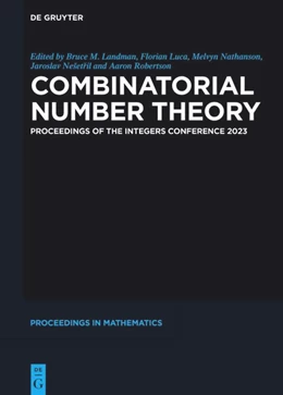 Abbildung von Landman / Luca | Combinatorial Number Theory | 1. Auflage | 2024 | beck-shop.de