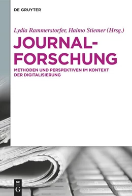 Abbildung von Rammerstorfer / Stiemer | Journalforschung | 1. Auflage | 2025 | beck-shop.de